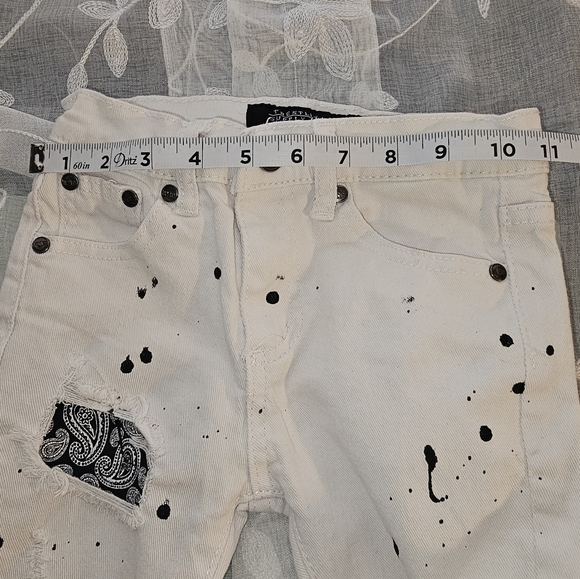 Trestles Supply Co. Paint splatter distressed pants kids size 6 - Picture 5 of 7